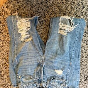 Aeropostale Light Blue Denim Jeans 90s baggy